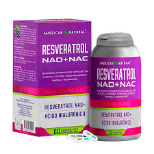 Resveratrol + Nad + Nac – 60 Cápsulas 600mg